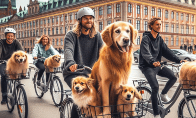 Sikkerhed for hund på cykel