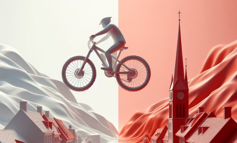 Mountainbike vs Trehjulet cykel