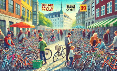 billige brugte cykler
