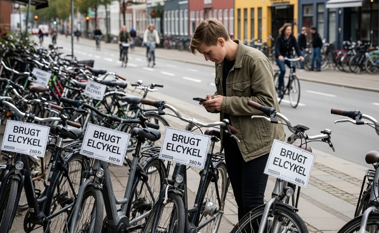 Hvor finder du brugt elcykel i København?